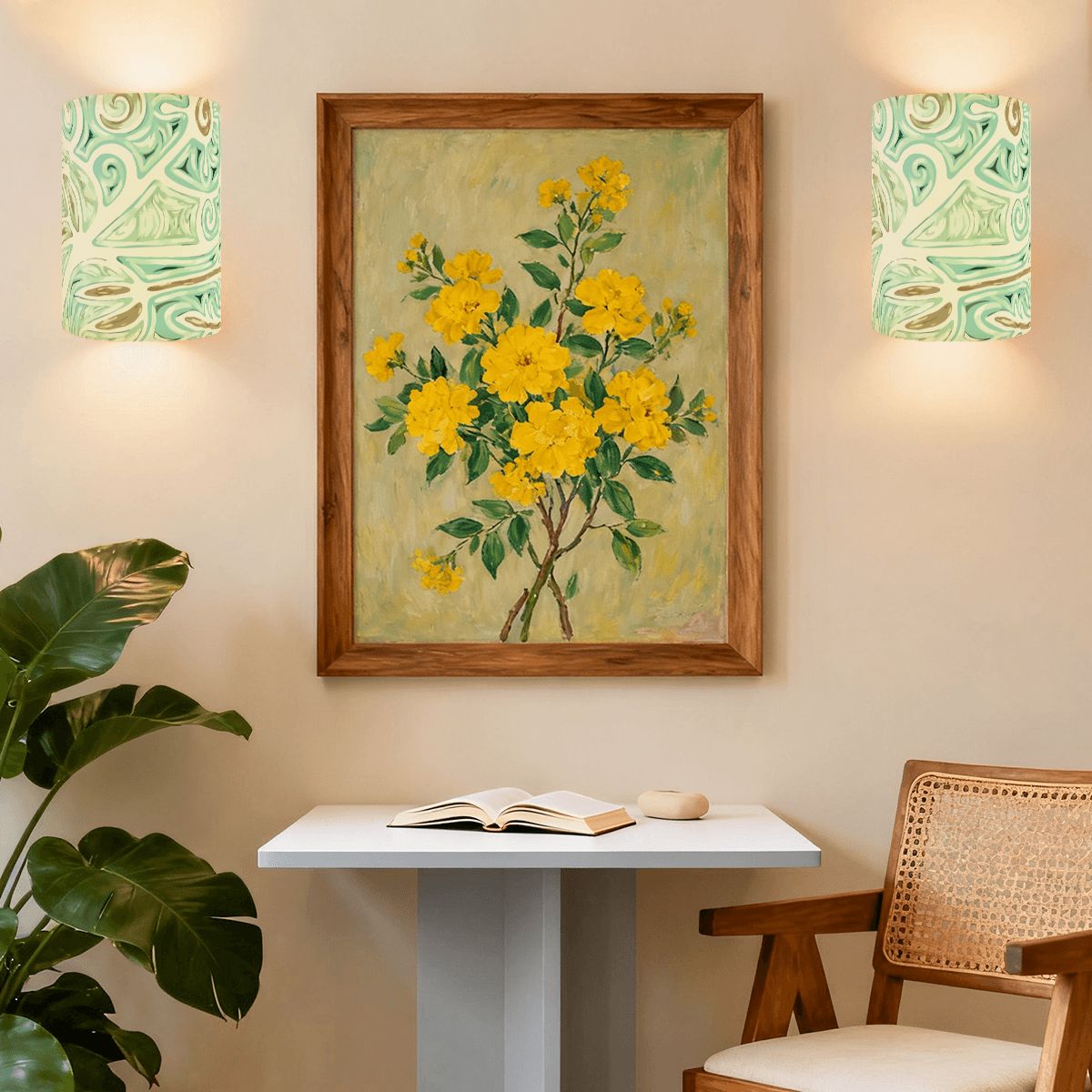 MIST - Set of 2 Wireless Wall Sconces