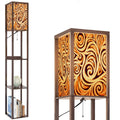 FORGE - Floor Lamp with Shelves