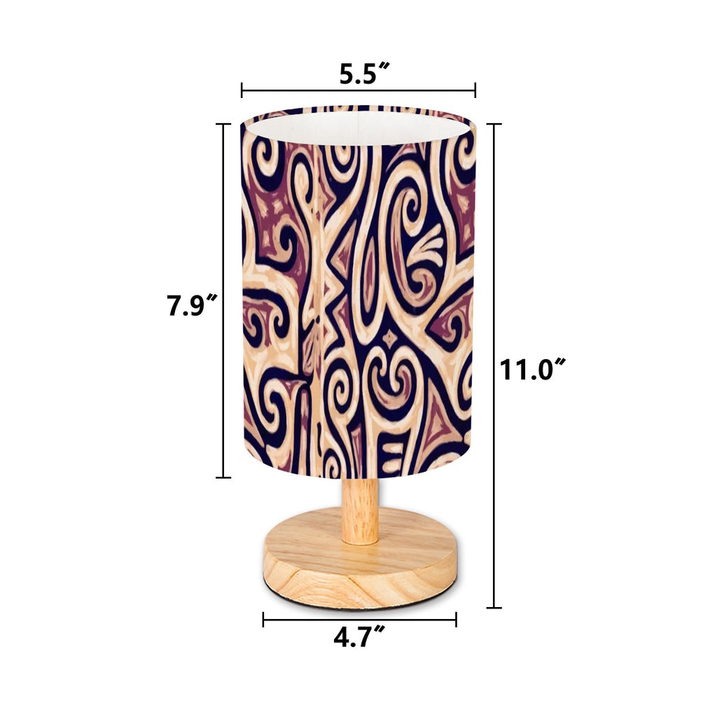 CARVE - Cylindrical Table Lamp
