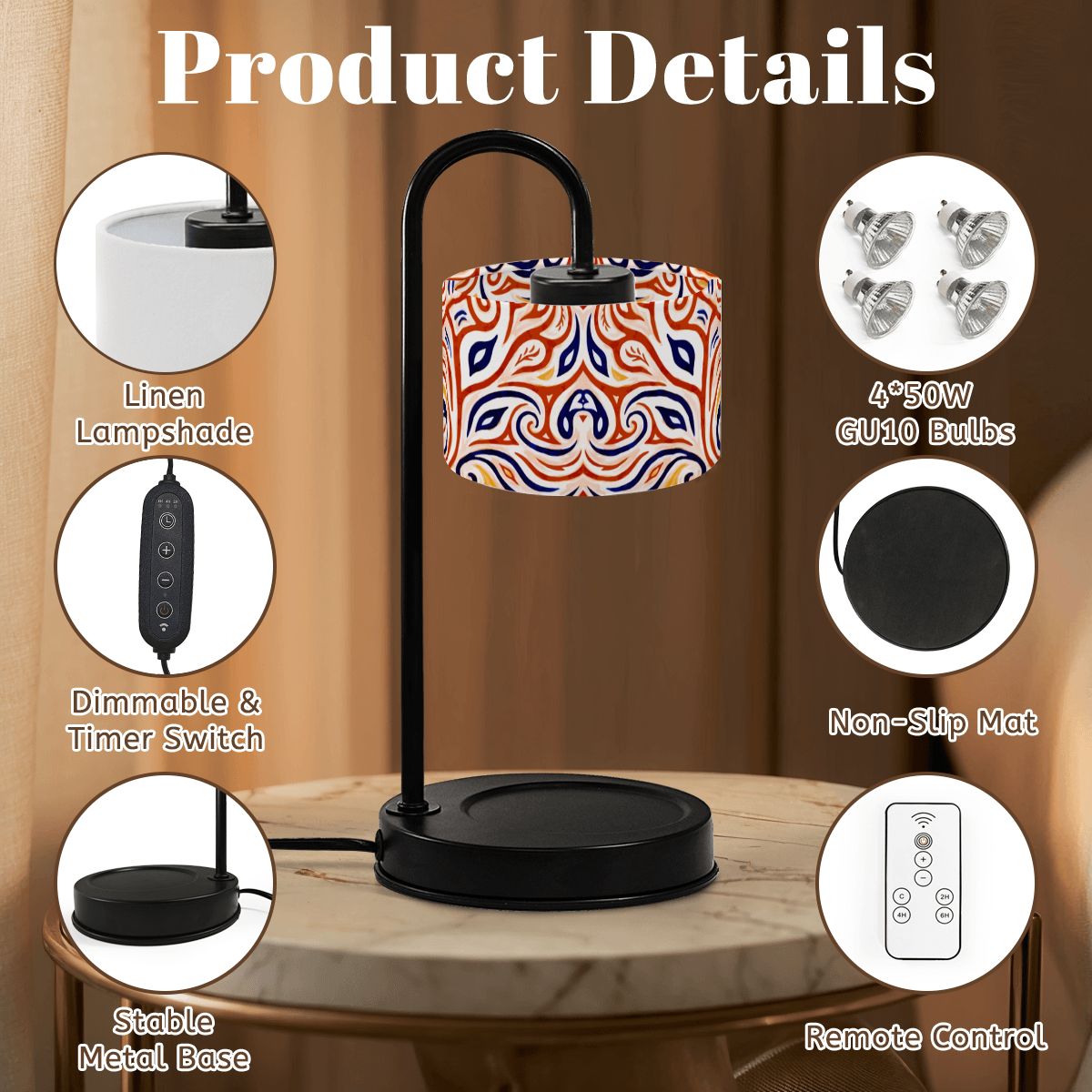 RHYTHM - Candle Warmer Lamp