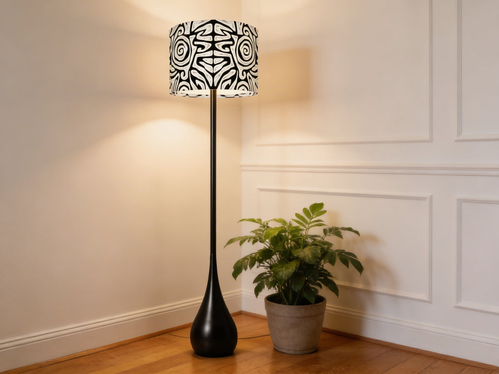 GLYPH - Teardrop Shaped Floor Lamp